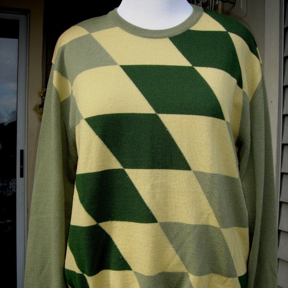 COMO SPORT 100% PURE MERINO WOOL  SWEATER L